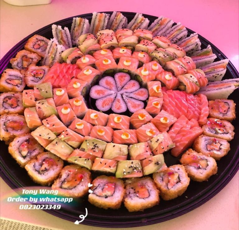 Big Sushi Platter Menu Wa Zen Modern Japanese Cuisine