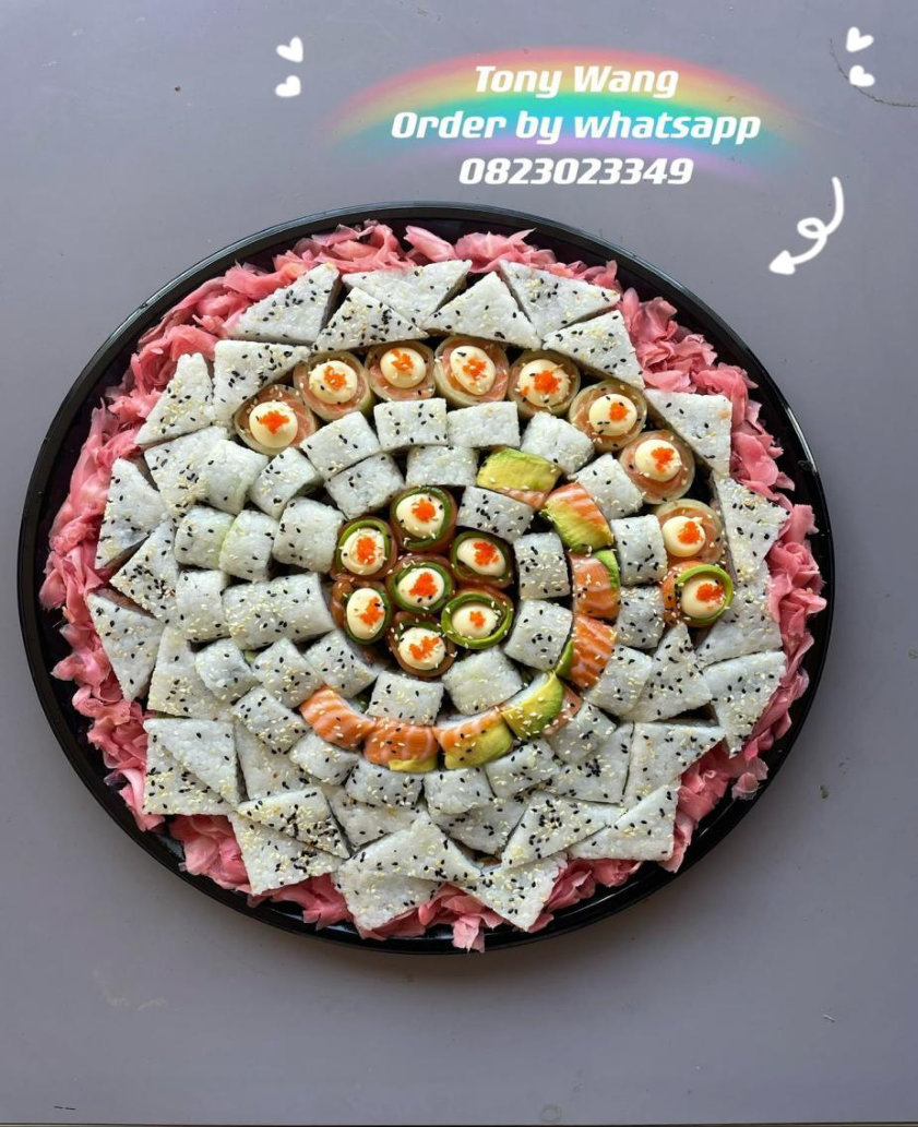 Big Sushi Platter Menu Wa Zen Modern Japanese Cuisine